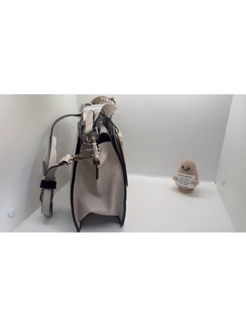 Steve Madden Bevlyn Convertible Crossbody Chalk